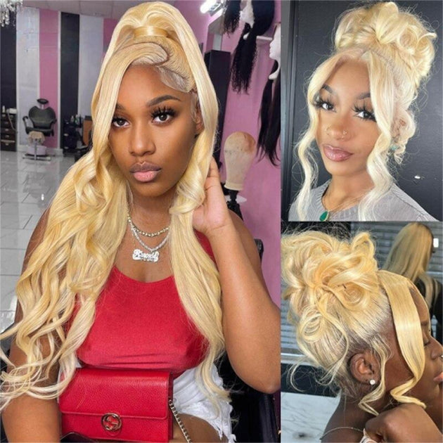 360 lace wig 613 sale