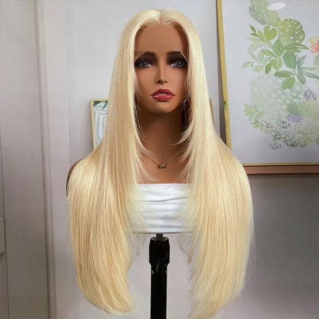 Celebrity wowfactor 613 blonde h.d lace front layered cut wig selling