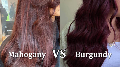 Mahogany VS Burgundy Hair Color, What's The Difference?