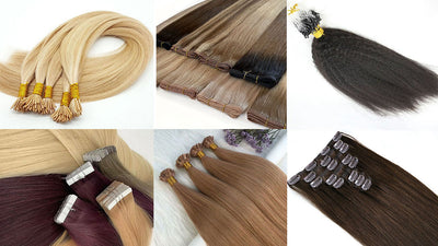 5 Different Types Of Hair Extensions