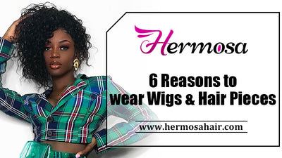 6 Reasons to wear Wigs & Hair Pieces