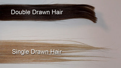 Single Drawn VS Double Drawn Hair, What's The Difference?