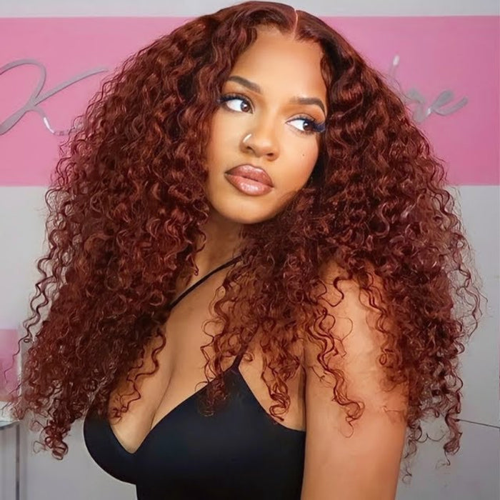 Reddish Brown Wigs 33 Color Human Hair Wig Hermosa Hair