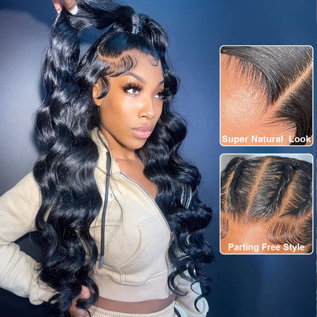 [2Wigs 26inch] Deep Wave & 3D Body Wave Beginner Friendly Glueless Ready To Go Wigs