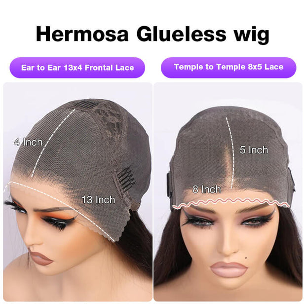 Loose Deep Wave Glueless Lace Wig Pre-Knotless HD Lace Human Hair Wig Ready to Go