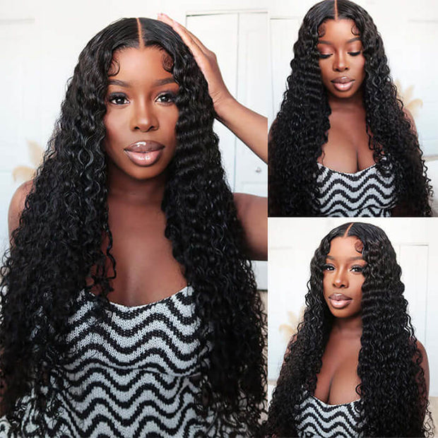 [2Wigs 26inch] Deep Wave & 3D Body Wave Beginner Friendly Glueless Ready To Go Wigs