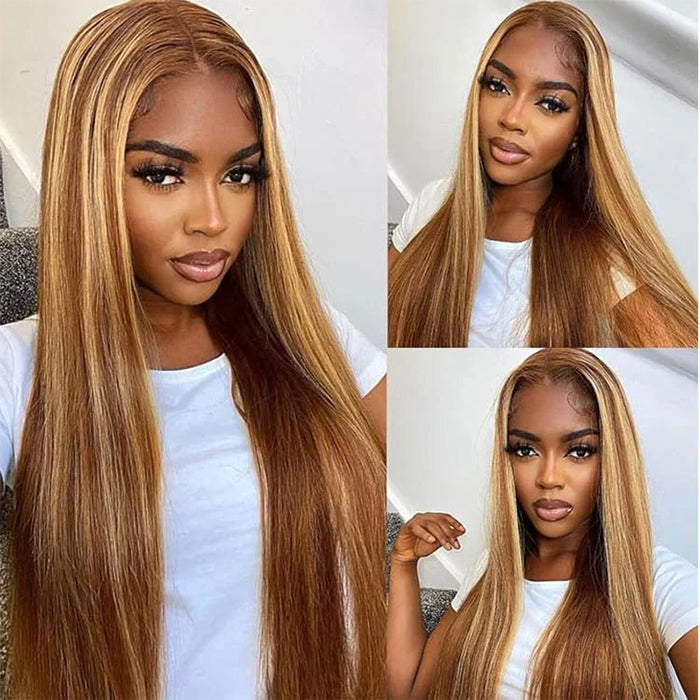 Celebrity Sexy blonde straight outlet h.d lace front wig