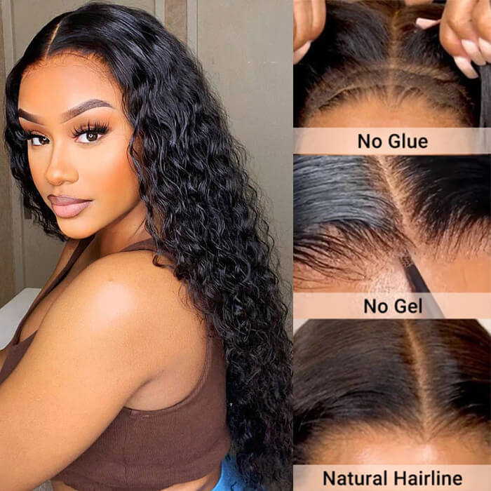 [2Wigs 26inch] Water Wave & Loose Body Wave Ultra Natural & Bleached for Effortless Styling