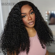 250% Density Popping Curly HD Lace Front Wigs Pre bleached Glueless Ready To Go Human Hair Wigs