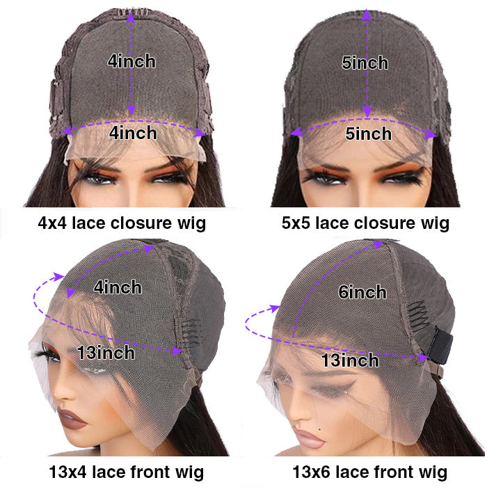 Lace front closure 4x4 best sale