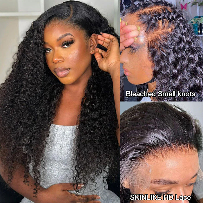 Curly Wig 13x6 Real Ear To Ear Lace Frontal Pre-All Wig Pre-Cut Lace Frontal Super Secure Wig