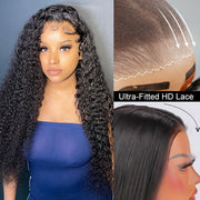 Curly Wig 13x6 Real Ear To Ear Lace Frontal Pre-All Wig Pre-Cut Lace Frontal Super Secure Wig