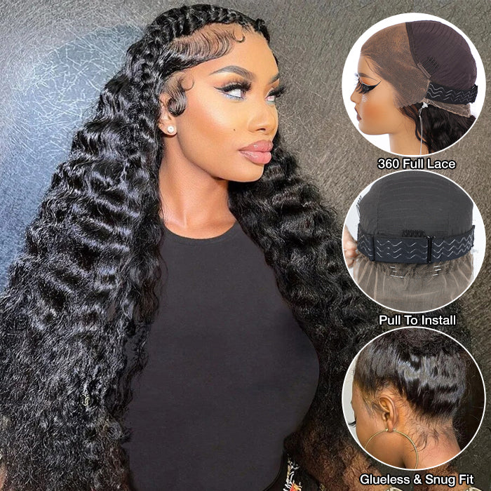 loose wave 360 lace wig