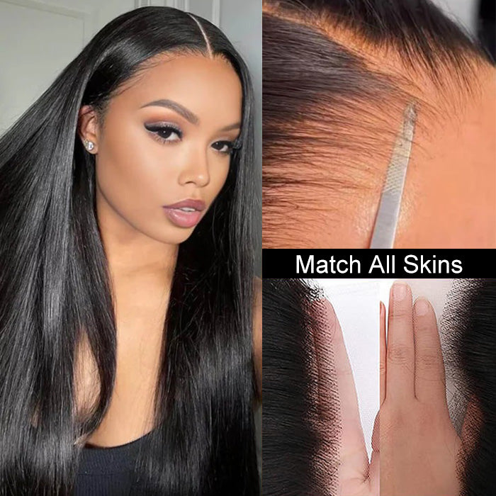 straight 5x5 hd lace closure wig