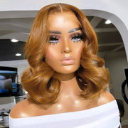 Salon-Quality Loose Body Wave Short Wigs Glueless HD Lace Human Hair Pre Plucked & Bleached Put On Go