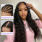 [2Wigs 28inch] #33 Reddish Brown Body Wave Wig + Water Wave Ready To Go Glueless Wig