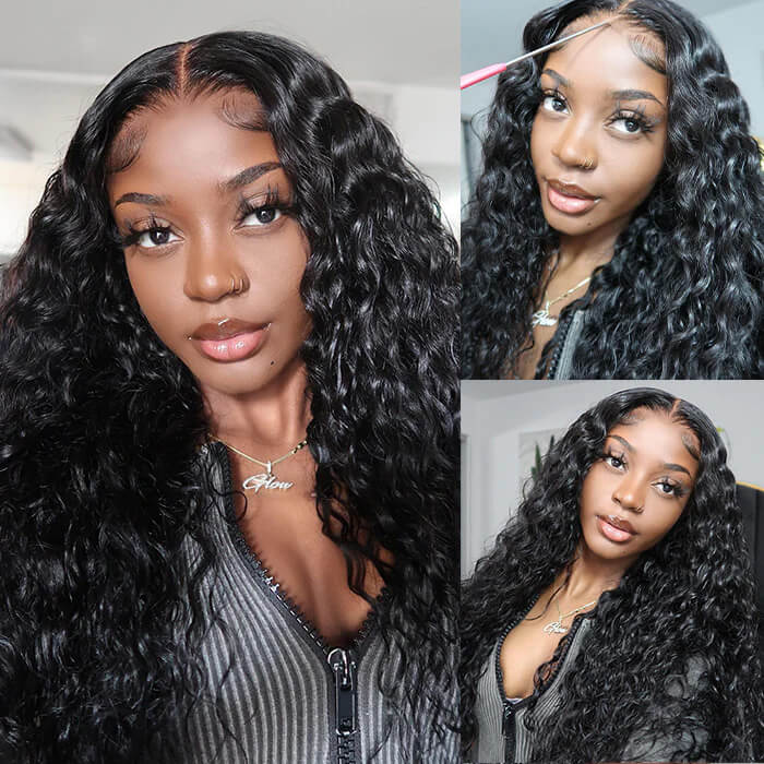 Lace wigs outlet with bleached knots