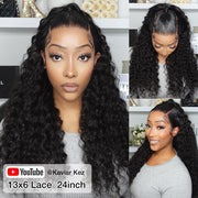 HD Lace Wigs Realistic 13*4 Lace Front Wigs Human Hair Deep Wave Skinlike HD lace Wig with Invisible Bleached Knots Pre Plucked Hairline