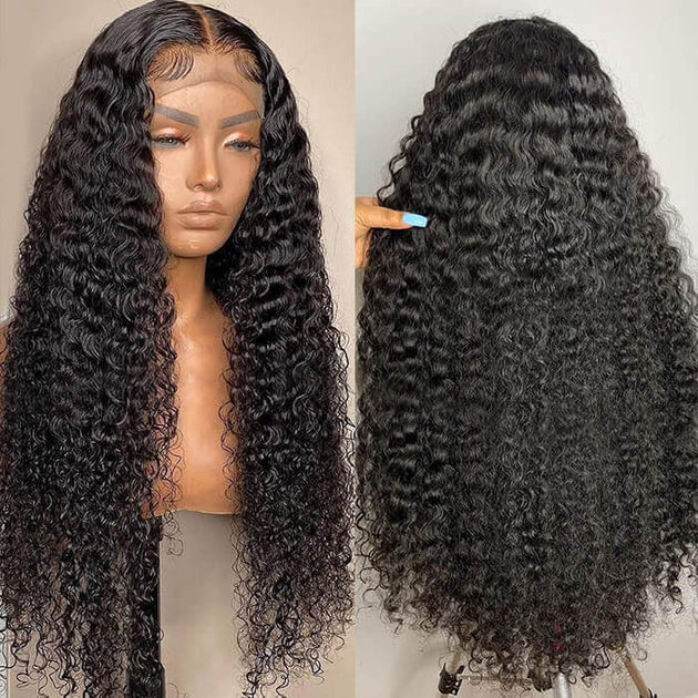 Transparent Lace Wig | 100% Real Human Hair Lace Front Wigs - Hermosa Hair