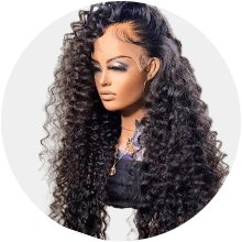 Lace Front Human Hair Wigs  Virgin Hair Weaves - Hermosa Hair