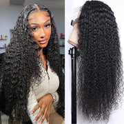 Middle Part 13x4 T-Part Lace Front Wigs for Black Women Human Hair Pre Plucked Glueless Brazilian Virgin Hair