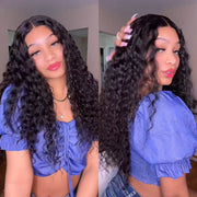 2Wigs = $189 | Wear Go Deep Wave Wig + #4 Chocolate Brown Color Body Wave Wigs