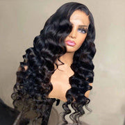 [2Wigs 28inch]  Loose Wave & Water Wave Pre Plucked & Bleached Put On & Go Glueless Wigs