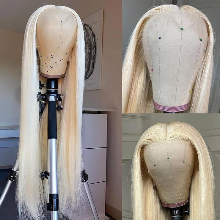 Sexy silky straight smooth store 613 blonde h.d lace wig