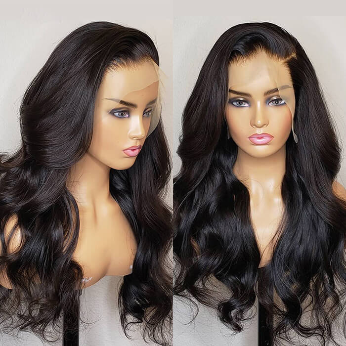 ❤️USED NEEDS TLC ❤️100% popular Human Hair HD Lace Front Wig 20”❤️