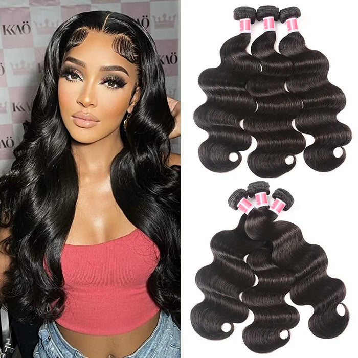 Body Wave Bundle 18 20 22 Inch Body Wave Human Hair Bundles Body Wave Hair  3 Bundles 10A Grade 100% Unprocessed Brazilian Virgin Hair Extensions for  Black Women 18 20 22 body wave 3 bundles